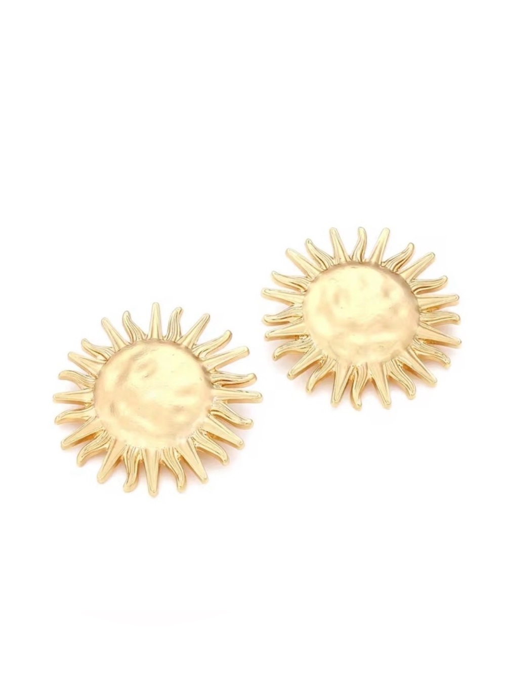 Zara Sun Cord Gold Necklace + Earrings Set - Picture 4 of 13